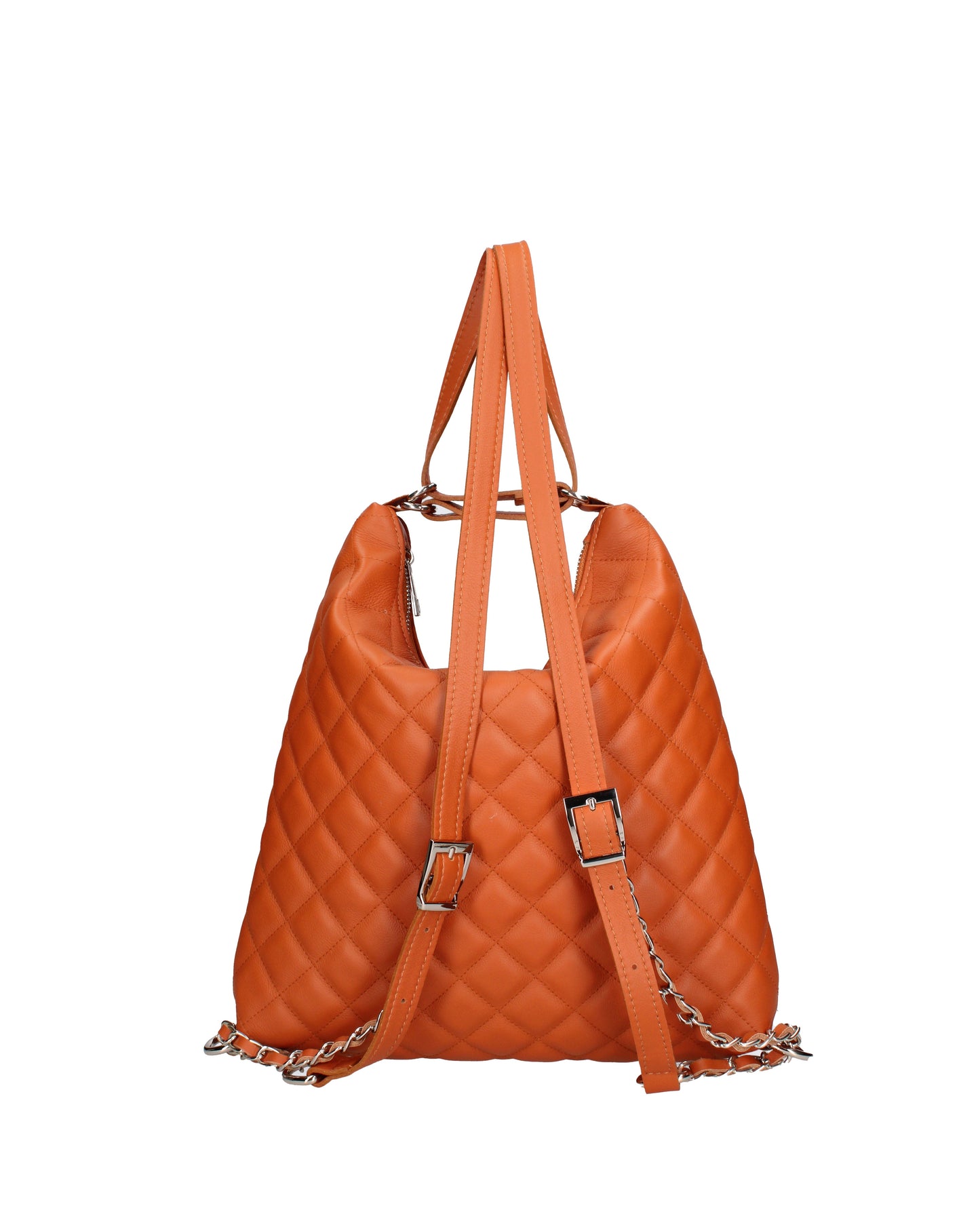 Shoulder bag convertible into a backpack